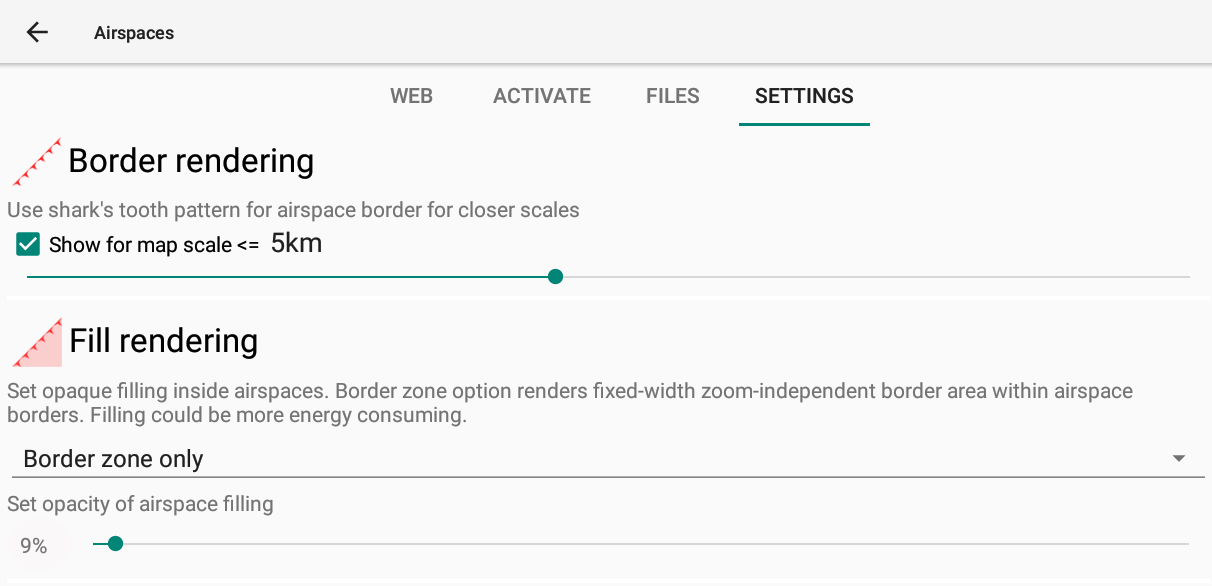 airspace settings1